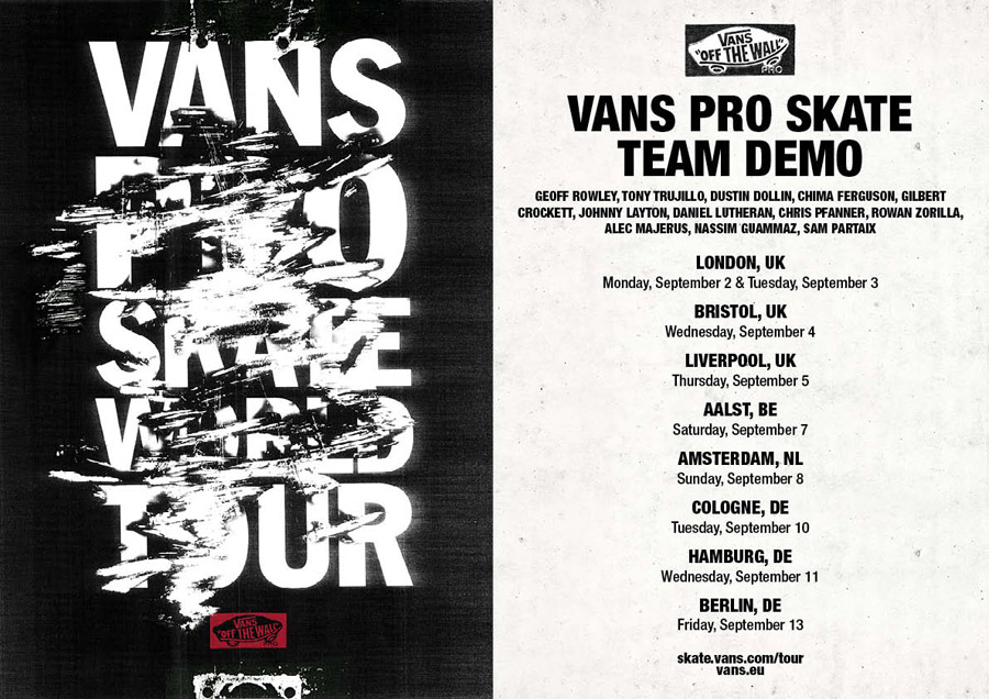 Vans Pro Skate World Tour 2013. « a 